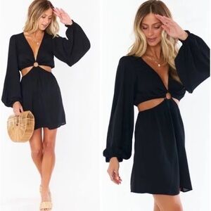 Show Me Your MuMu Go Out cut out mini dress